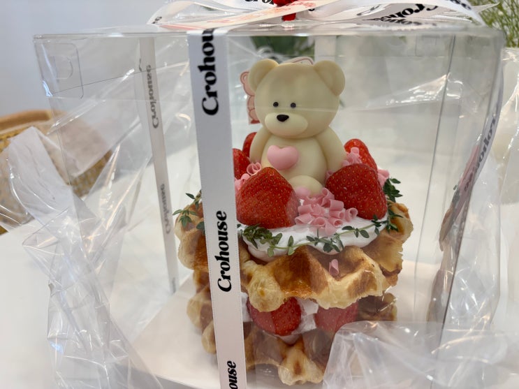  부평 예쁜케이크 크로하우스 부평점 크로플케이크 맛집