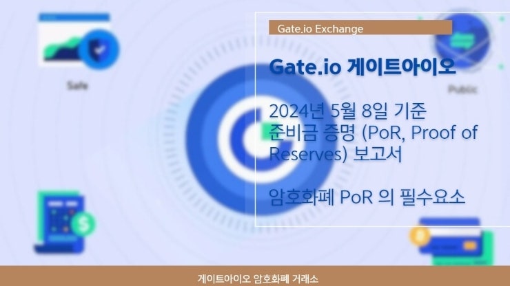  Gate.io 준비금 증명 보고서. feat - 암호화폐 거래소 PoR 필수요소는?