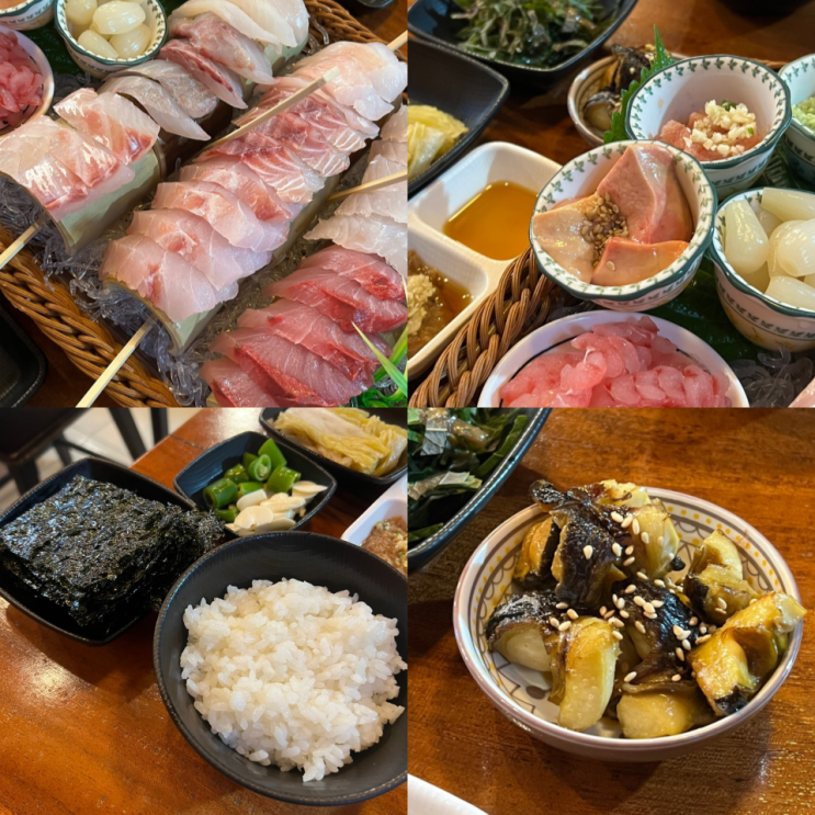  두툼한 9가지 숙성회 인천 구월동 맛집 어부김부장