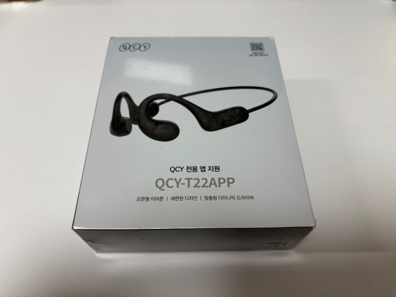 골전도 이어폰 (QCY-T22) 리뷰/사용 후기