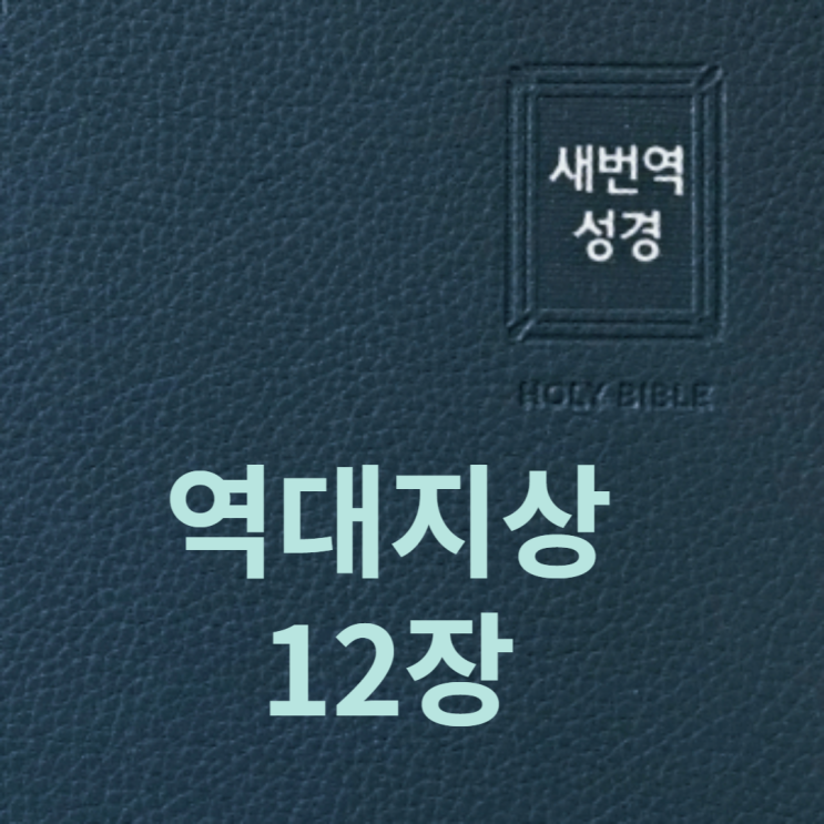 역대지상 12장 역대지상 12장
