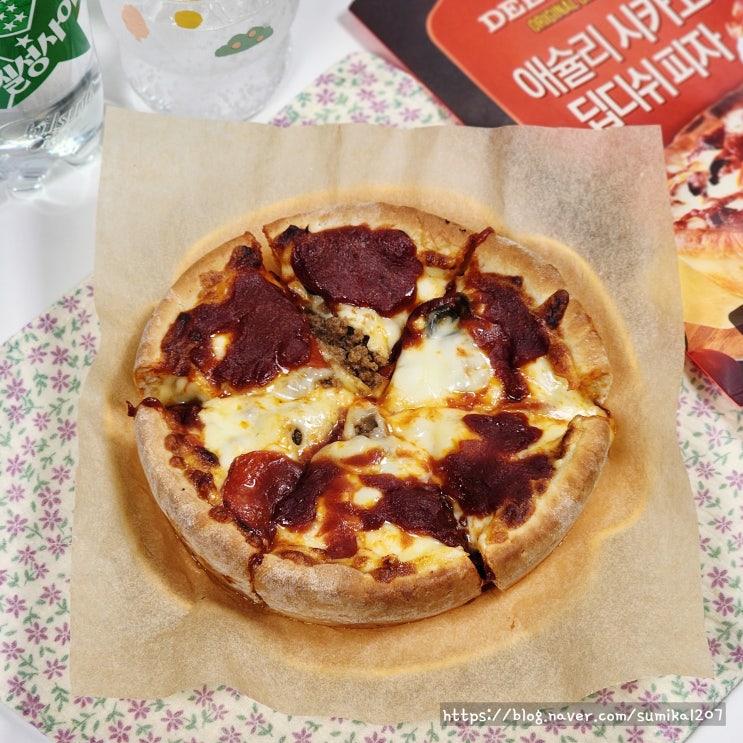 애슐리 시카고피자 추천 에어프라이어 냉동피자 맥주 안주 애슐리 시카고피자 추천 에어프라이어 냉동피자 맥주 안주