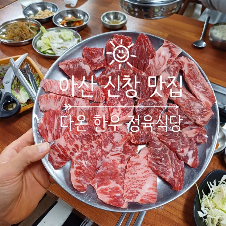  아산 신창 소고기맛집 다온한우정육식당 돼지고기 아산가볼만한곳 회식
