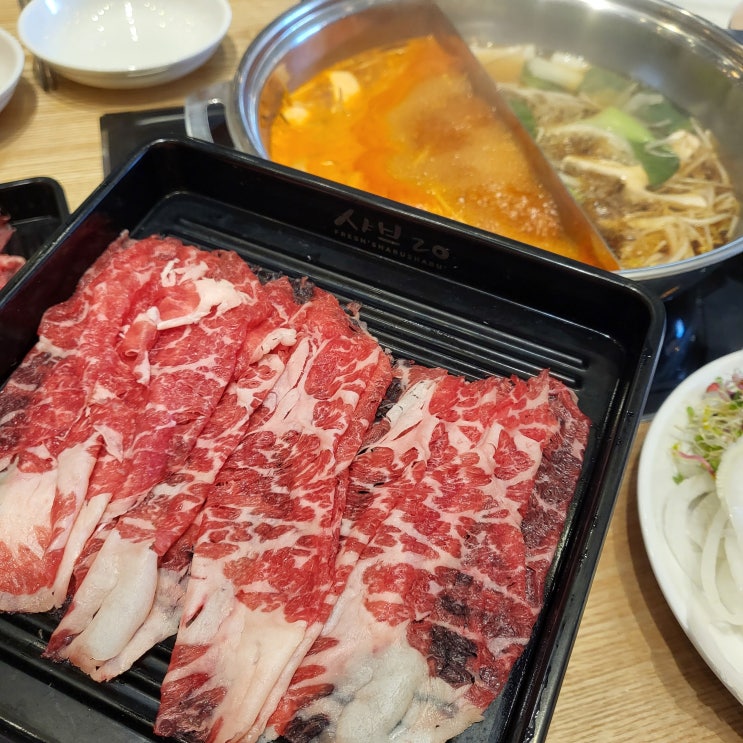  대구 현풍 테크노 맛집 샤브샤브 무한리필 샤브20 대구현풍점