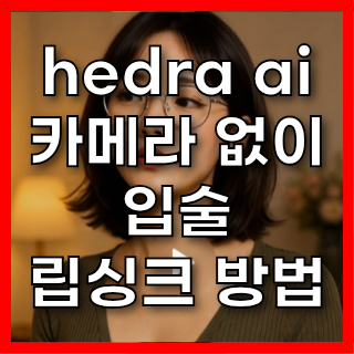  hedra ai로 카메라 없이 버튜버 립싱크 방법