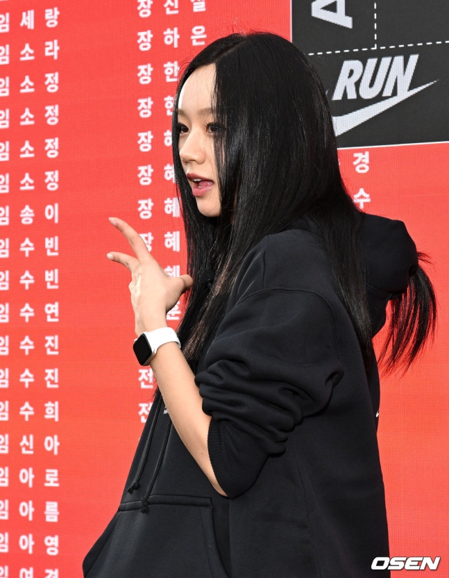 [사진]혜리,'나이키 애프터 다크 투어 참가 했어요'