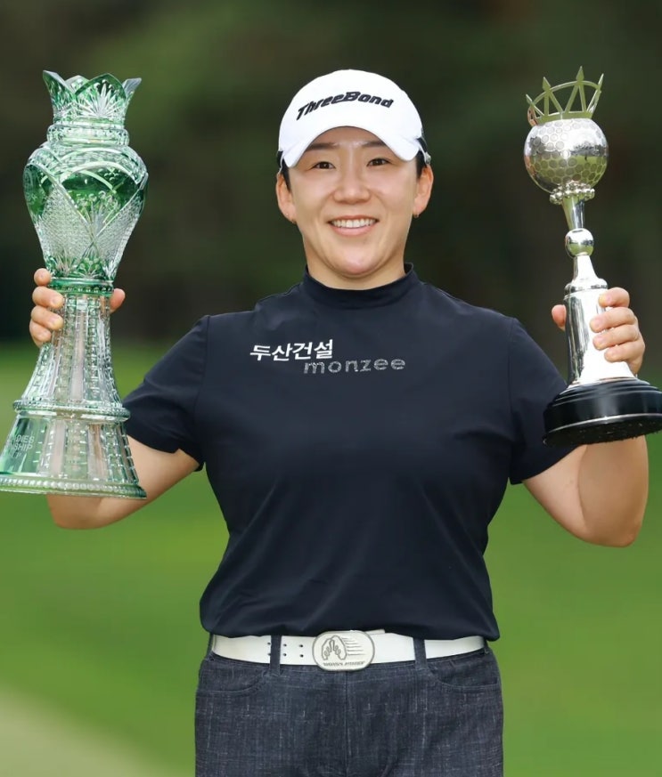 *<b>신지애</b> <b>우승</b>&이민영 4위.전미정 5위.박현경8위-2025 <b>JLPGA</b>... 