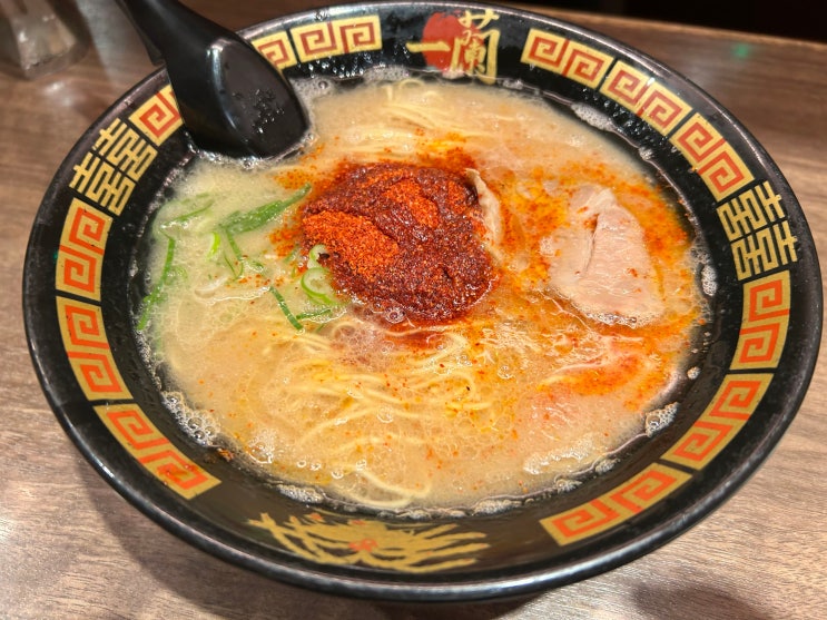  우에노 라멘추천 우에노역 라멘맛집 이치란라멘