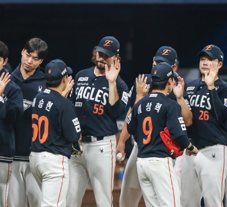  프로야구 한화이글스 33년만의 12연승, 단독 1위 질주