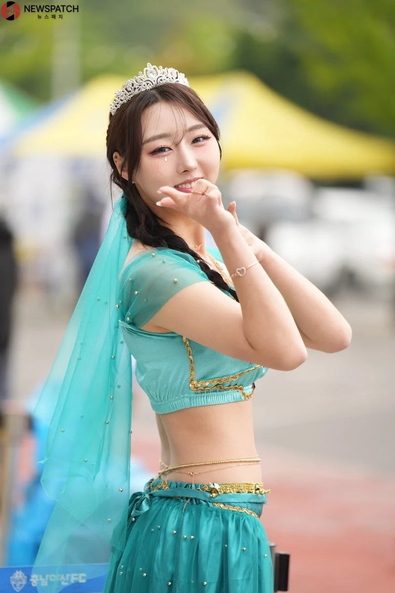 [NP포토]이서연 치어리더, ‘자스민 공주로 변신’
