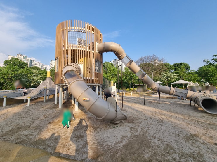  고물가 시대에 무료로! 무제한으로 놀 수 있는 한강 광나루 모두의 놀이터로 나들이 고고씽!