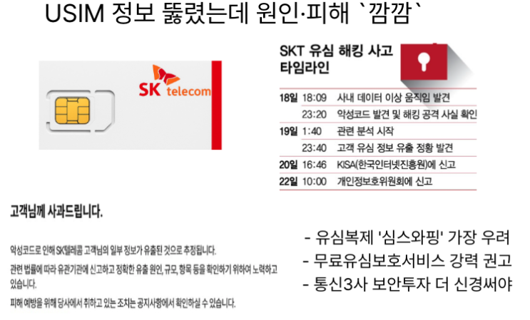  [IT트랜드]SKT USIM 해킹, USIM 개념/내장정보, BPF Door대응방안 등