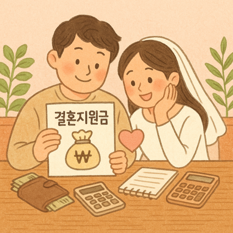 서울시 <b>신혼부부 결혼지원금</b> 살림비용지원 2025 총정리
