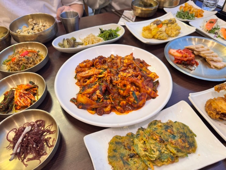  [부산 광안리] 부모님과 식사하기 좋은 한식당 박해윤 통영해물밥상 주말 방문 리뷰
