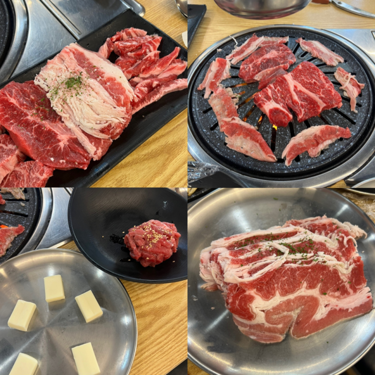  퀄리티 높은 소고기 돼지고기 인천 서구청 맛집 고기스타 무한리필 서구청점