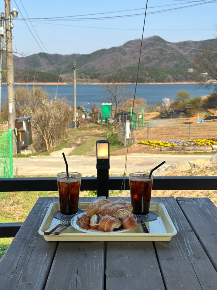  대전 대청호 뷰 좋은 베이커리 추천 모네갤러리카페