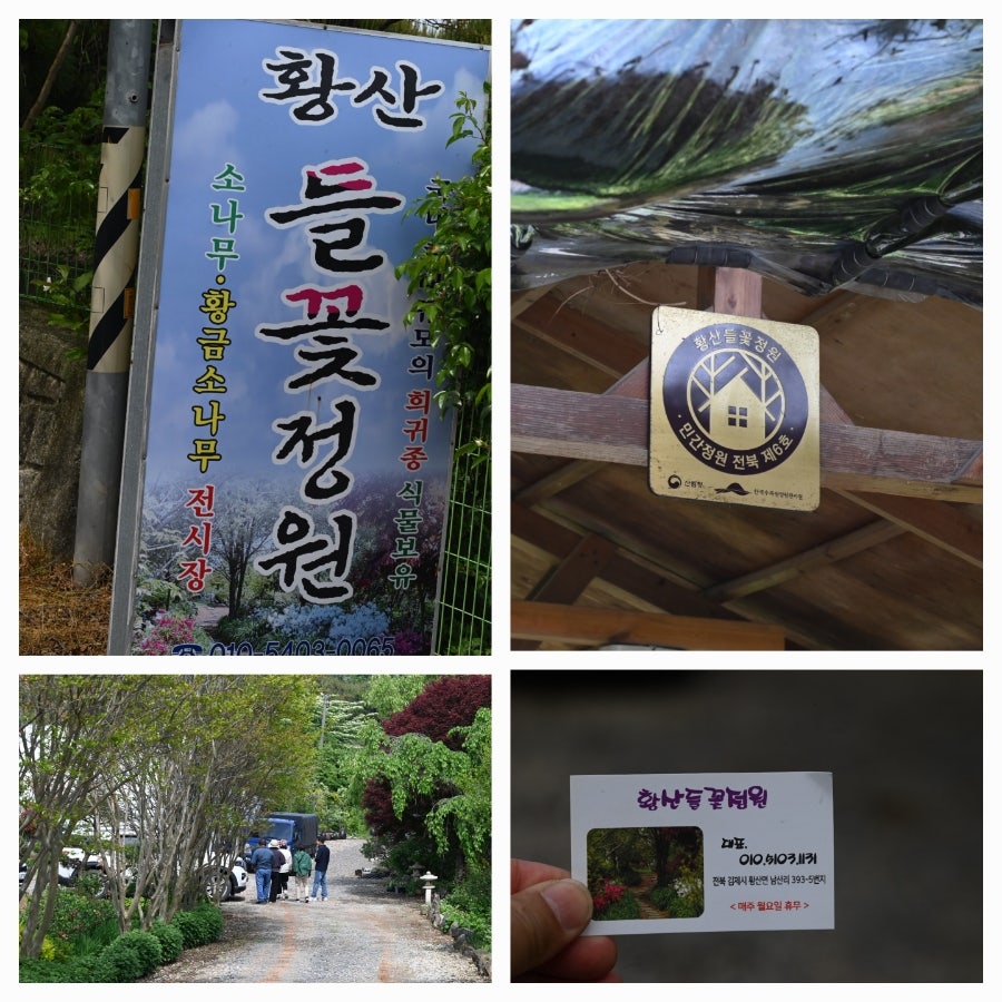 황산들꽃정원 사진