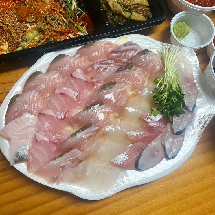 여수현지인맛집 짱조아포차 선어회 포장