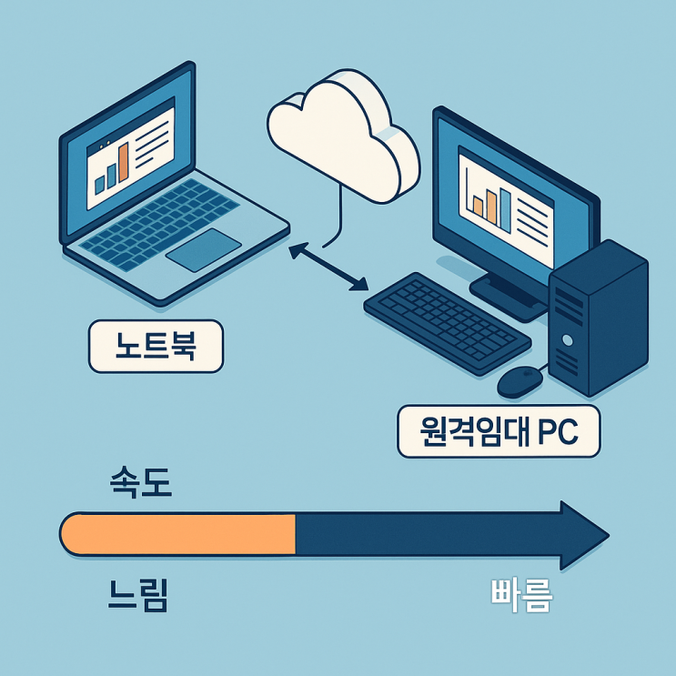  재택근무 환경, 원격 PC 임대로 해결!