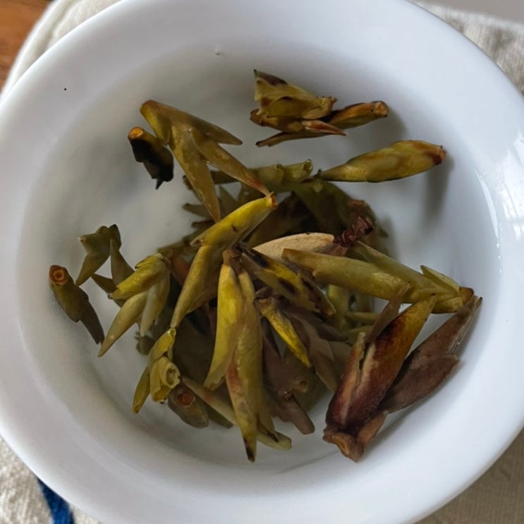  자스민 냉침차 + 아포덖음차