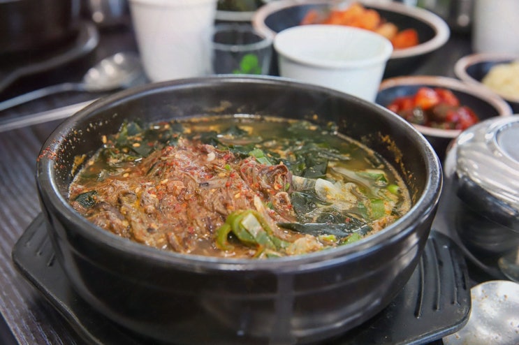  아침 식사로 가볼 만한 용두암 엄마 해장국, 제주공항 근처 해장국