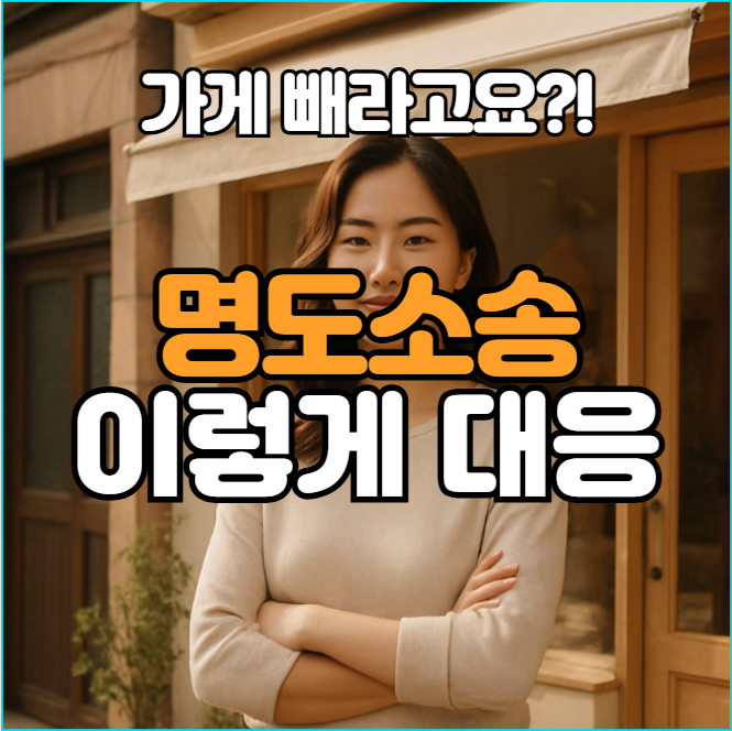  가게 나가라고 통보받았다면? 임차인을 위한 명도소송 대응법