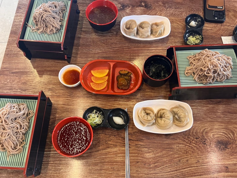 양산 통도사 소바 맛집 삼정메밀소바