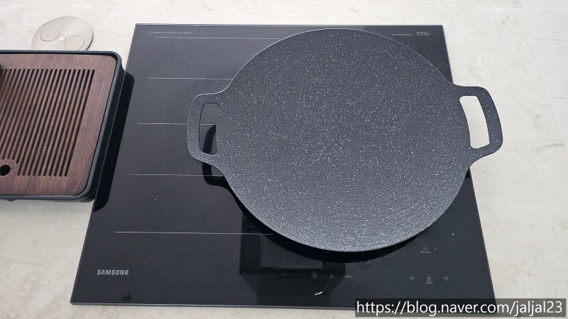 레토 캠핑 불판 그리들 인덕션 겸용 40cm LCP-GI01