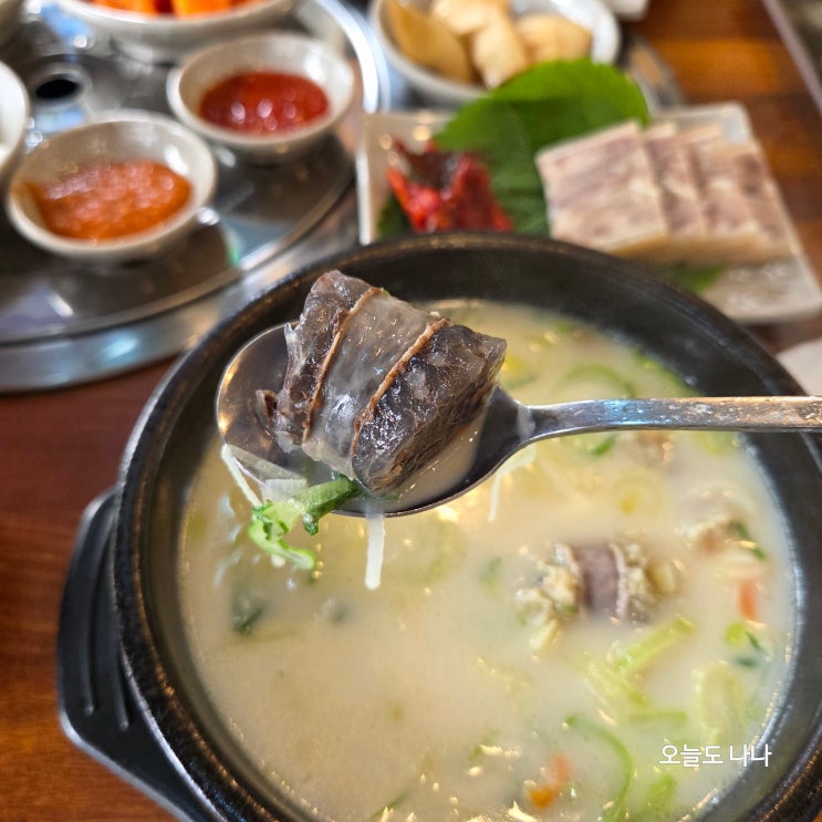  잡내 안 나는 순대국! 식사동 맛집 정칠구백순대&순대국 식사점 :)