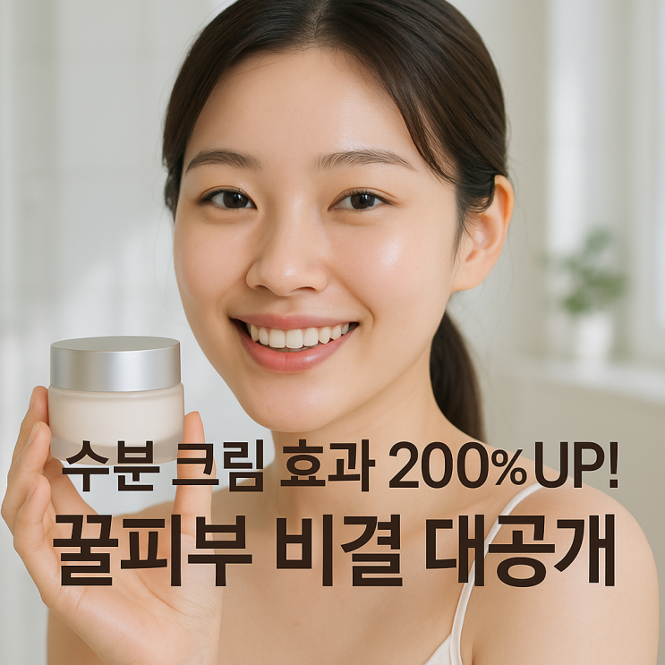  수분 크림 제대로 바르는 법: 양 조절과 흡수율 높여 꿀피부 만드세요 (최신)