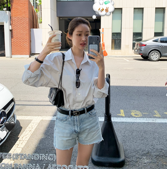  차정원의 데일리룩 미니멀리즘 여친룩의 정석