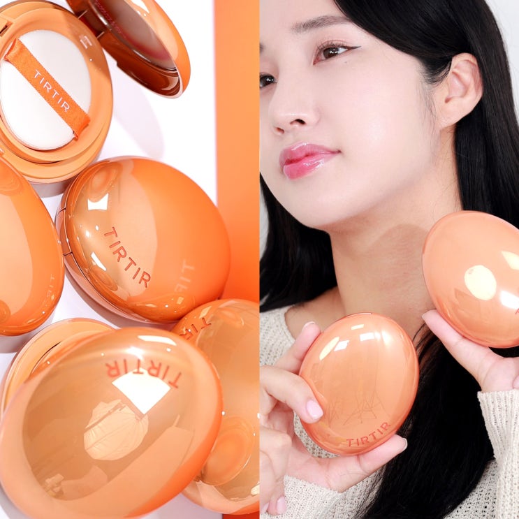  세미매트 쿠션 추천! 티르티르 AI 필터 쿠션 수부지 쿠션으로 딱 좋아!
