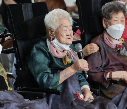 일본 <b>위안부 피해자</b> 故<b>이옥선 할머니</b> 별세