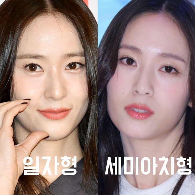  여자 눈썹문신 종류 & 얼굴형별 어울리는 눈썹 모양 총 정리 !