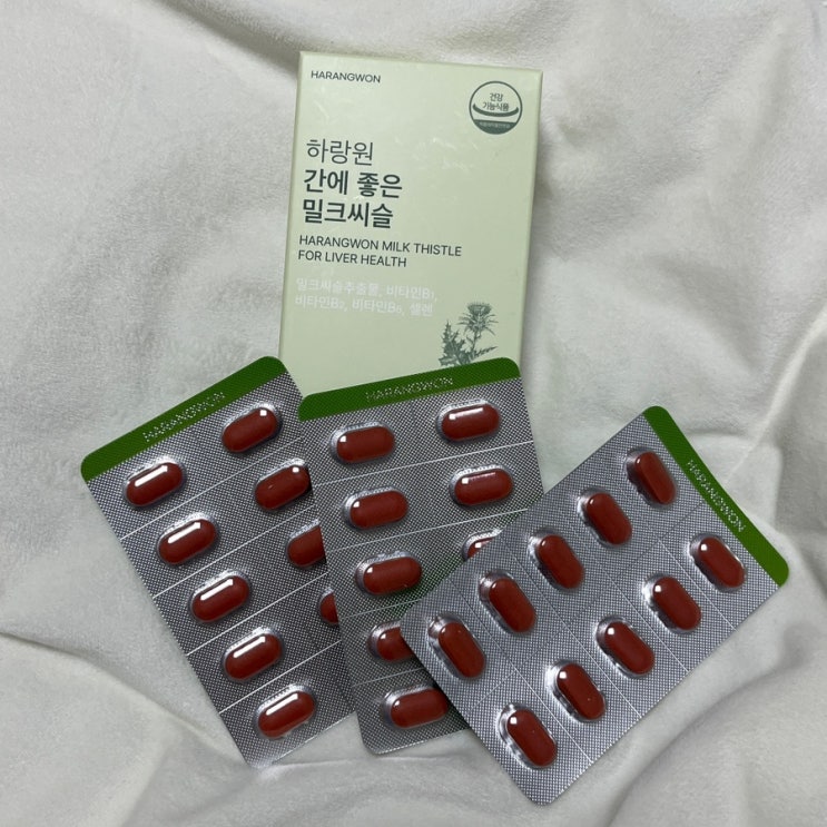  간수치 간건강을 위한 하랑원 밀크씨슬