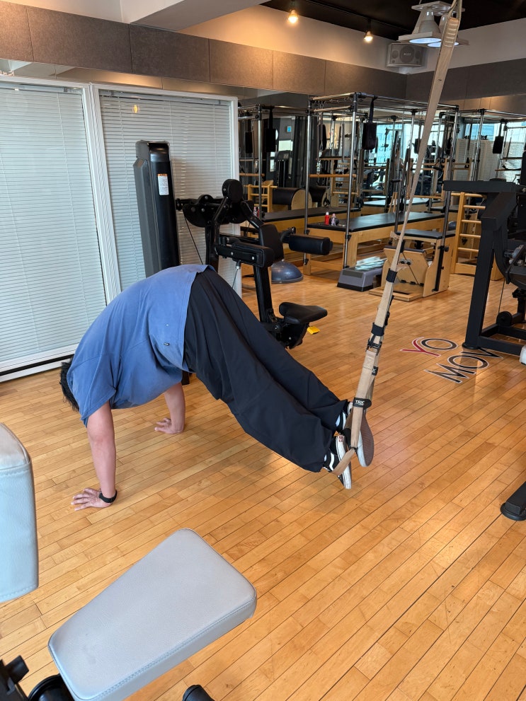  부천역pt TRX를 이용한 복근운동