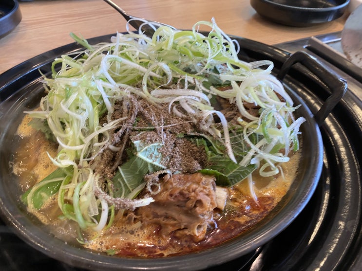 화성융건릉맛집 봉담감자탕 뼈대장감자탕