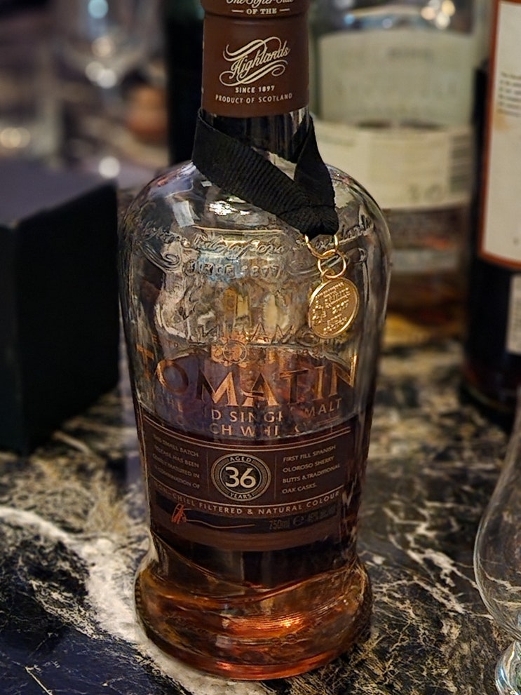  토마틴 36년 2번 배치 리뷰 (Tomatin 36 year batch 2)