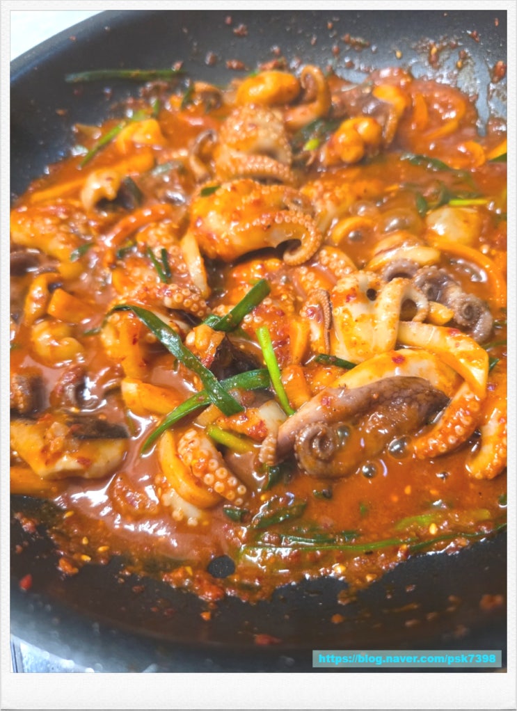  쭈꾸미밀키트 리뷰 15년 전통 황촌집의 감동적인 맛집 맛 재현