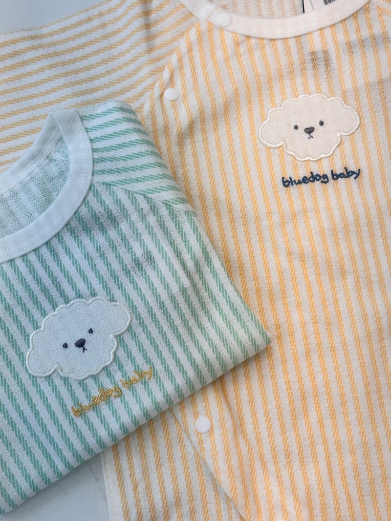 육아용품 | 블루독베이비(BLUEDOG baby) 쌍둥이 7부세트 우주복 신생아 아기옷 선물추천