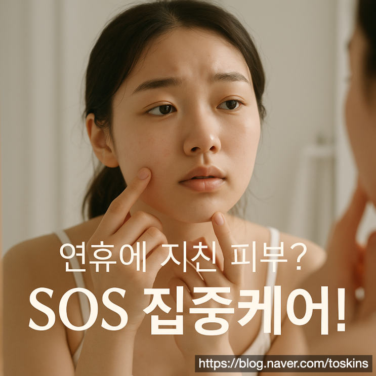  연휴, 지친 피부 컨디션 회복 루틴: 민감성 피부 집중 관리법