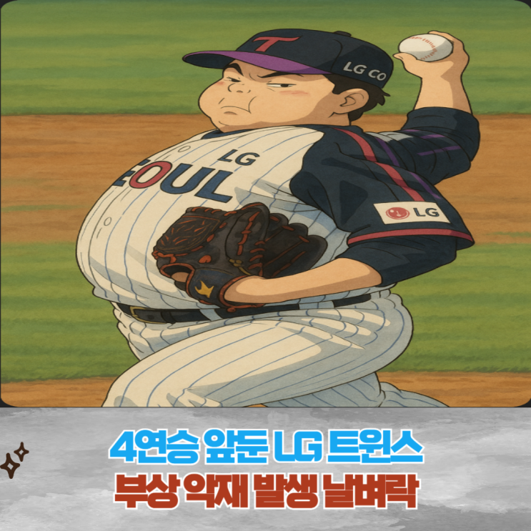 LG 트윈스, 52억 FA 장현식 3연투 끝에 부상 <b>선두 탈환</b> 초비상