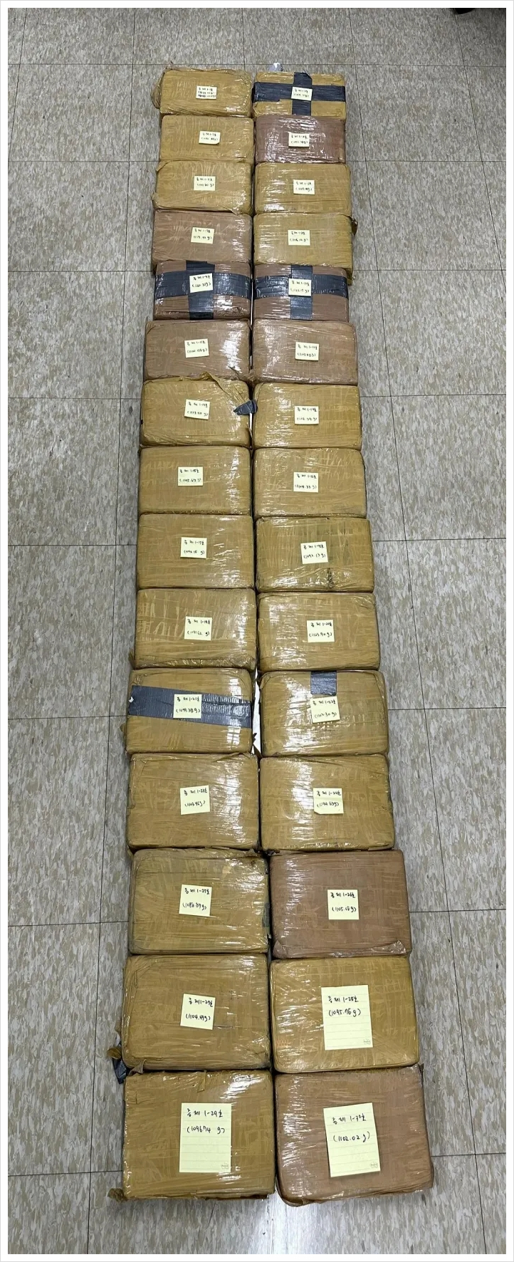  부산항에서 무려 720kg! 역대급 코카인 밀수 적발!