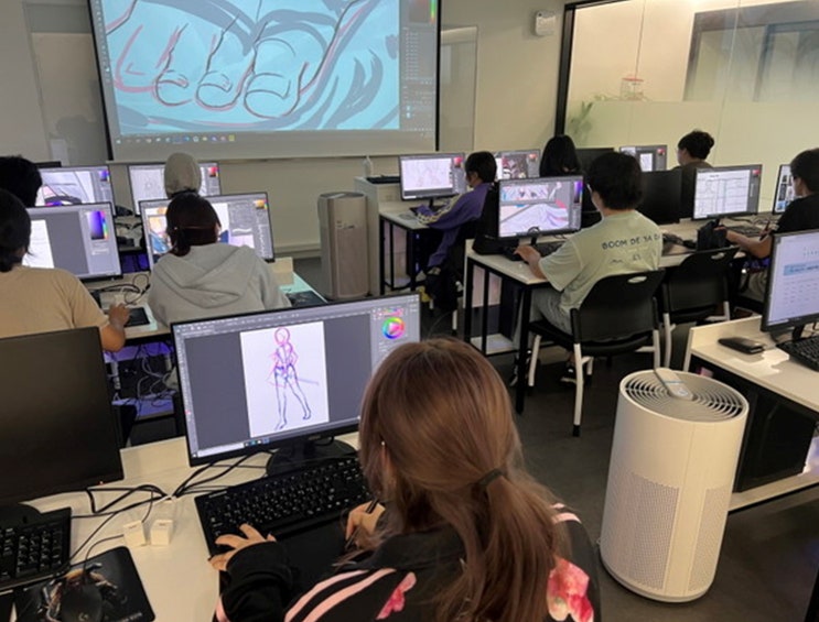  분당 서현미술학원, 디지털드로잉으로 입시 완벽 준비