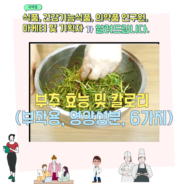  부추 효능 및 칼로리 (부작용, 영양성분, 6가지)