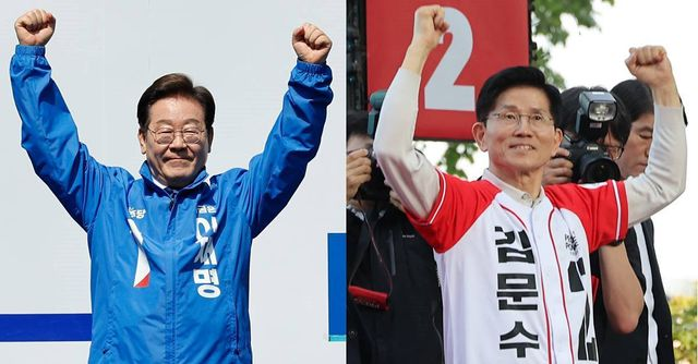  선거운동 2일차…이재명·김문수·이준석, '보수텃밭' TK서 3자 격돌