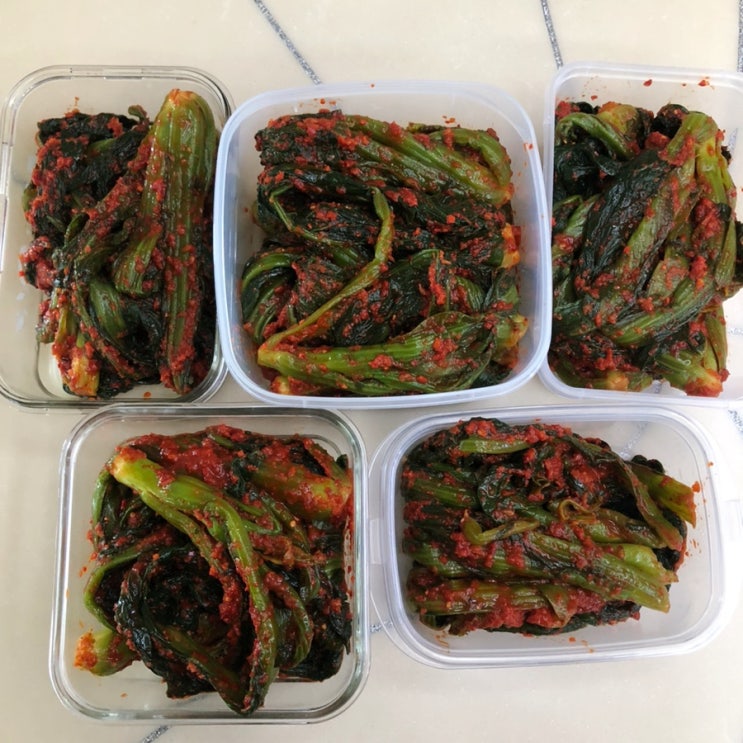  여수갓김치 봉산동맛집 주은미갓김치 포장 택배 맛집