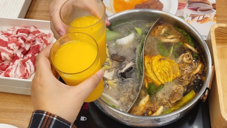  최현석 셰프 콜라보 신메뉴, 샤브올데이 대림점!