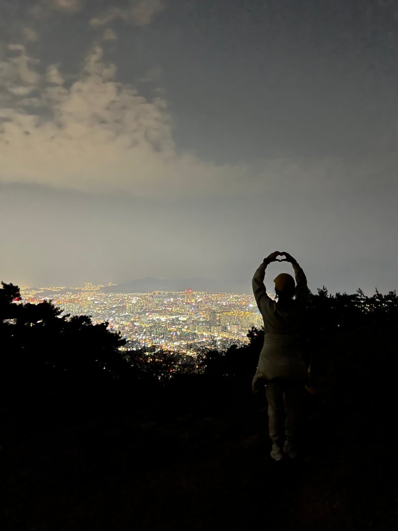 대전야간산행, 보문산야경 등산코스추천