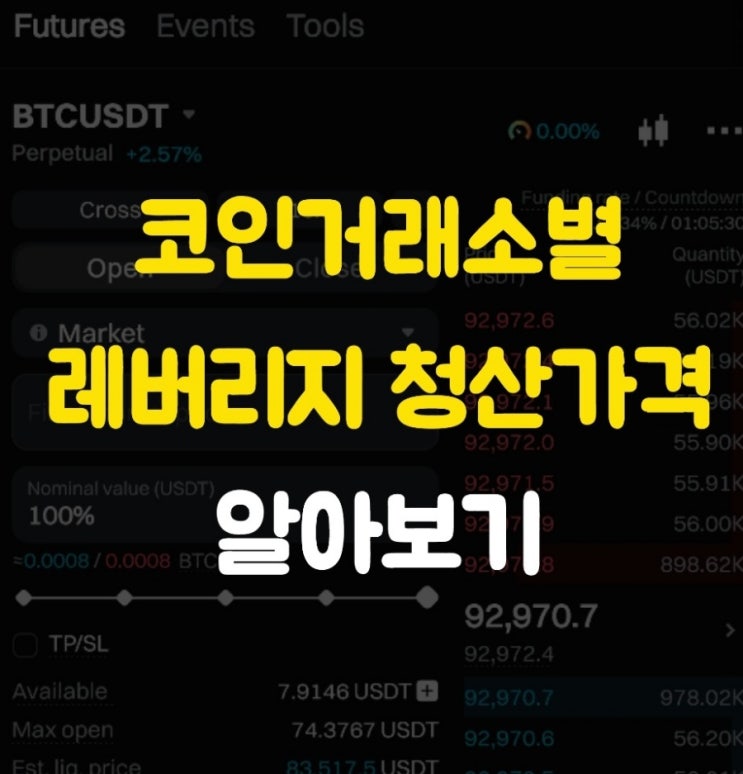  코인 거래소의 청산 예정가가 보수적으로 계산되는 이유